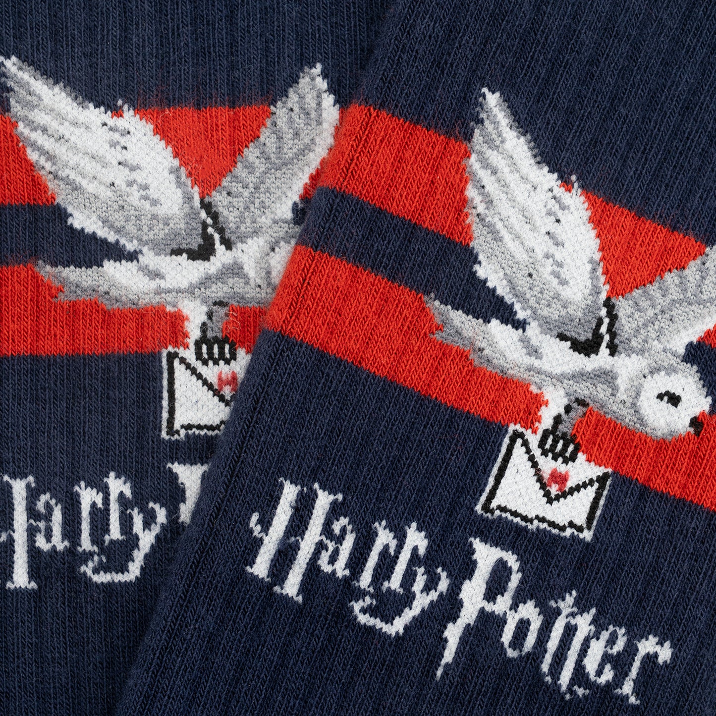 Athletic Harry Potter Hedwig Socks - Dark Blue