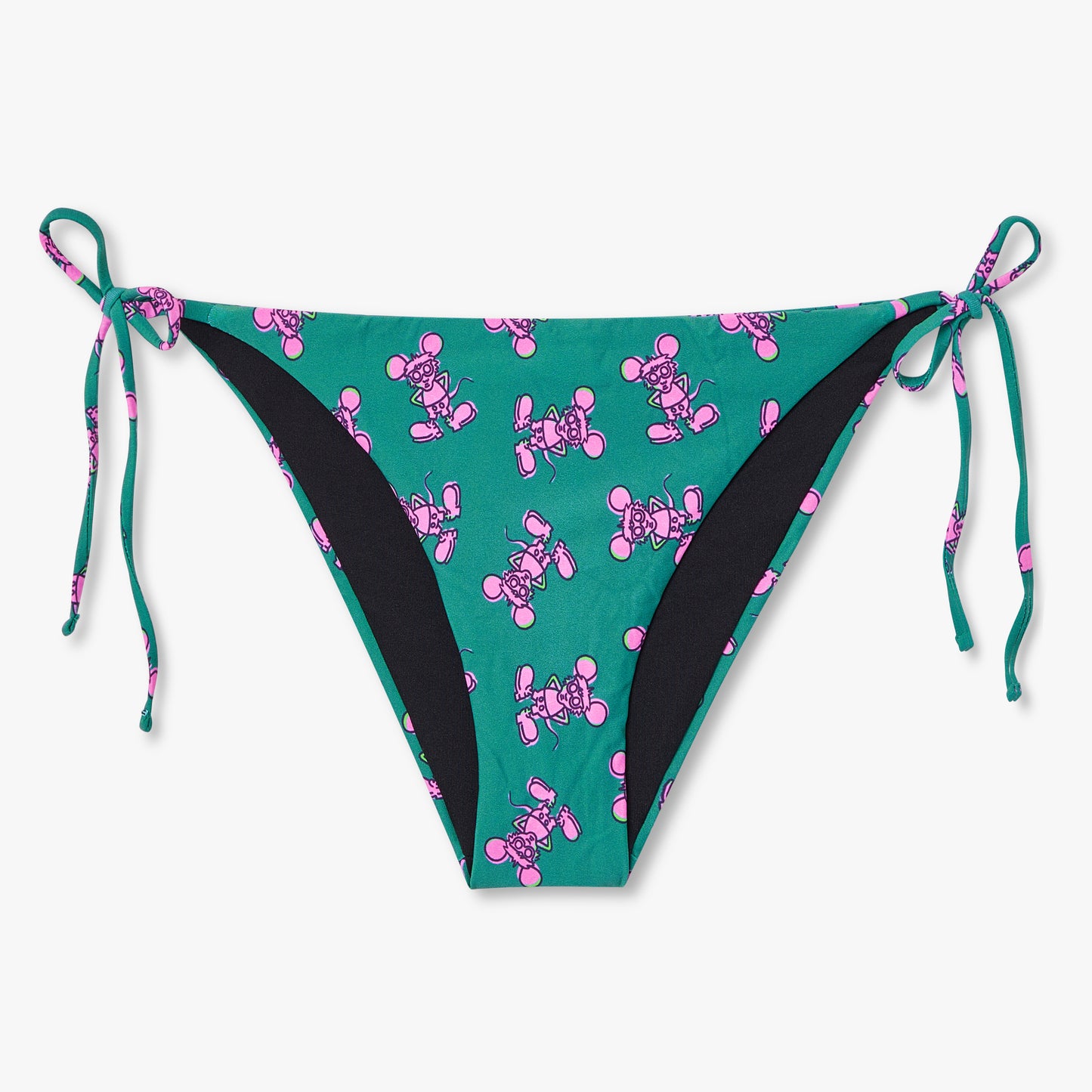 Andy Mouse Bikini Top - Green