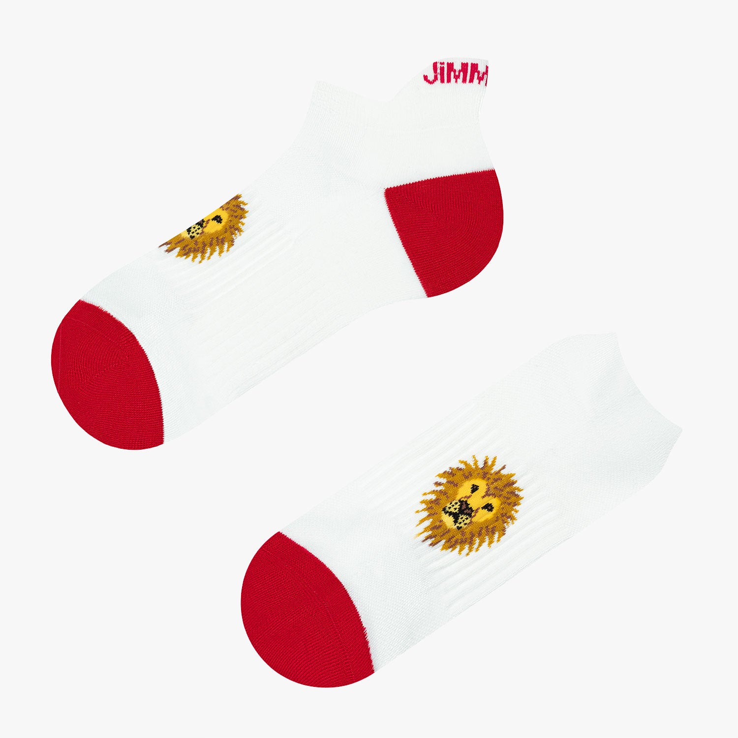 Ankle Athletic Lion - White