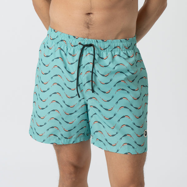 Mermaids Swim Shorts - Turquoise