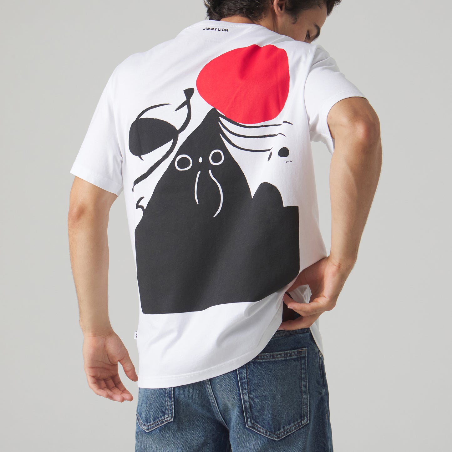 Miró Woman in Front of the Sun I Tee - Blanco