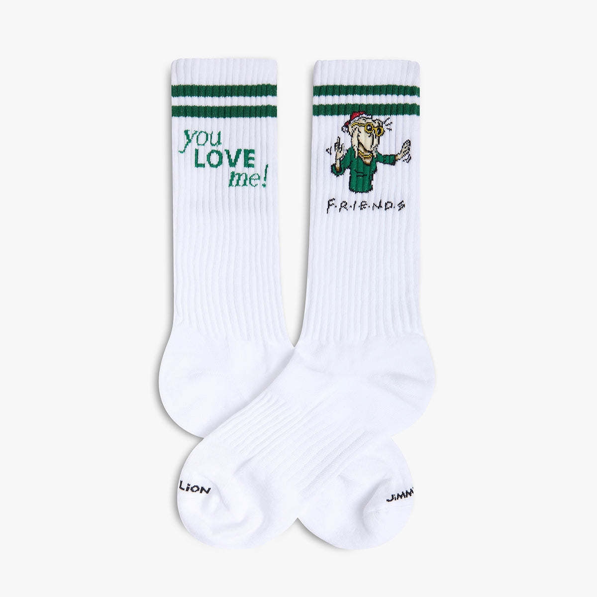 Athletic Friends You Love Me - White