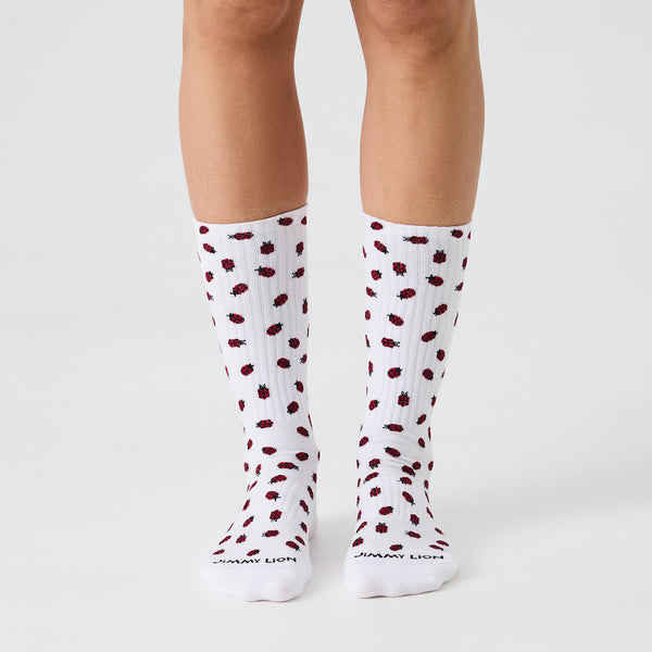 Athletic Ladybug - White