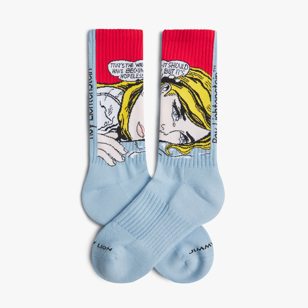 Athletic Roy Lichtenstein Hopeless - Light Blue