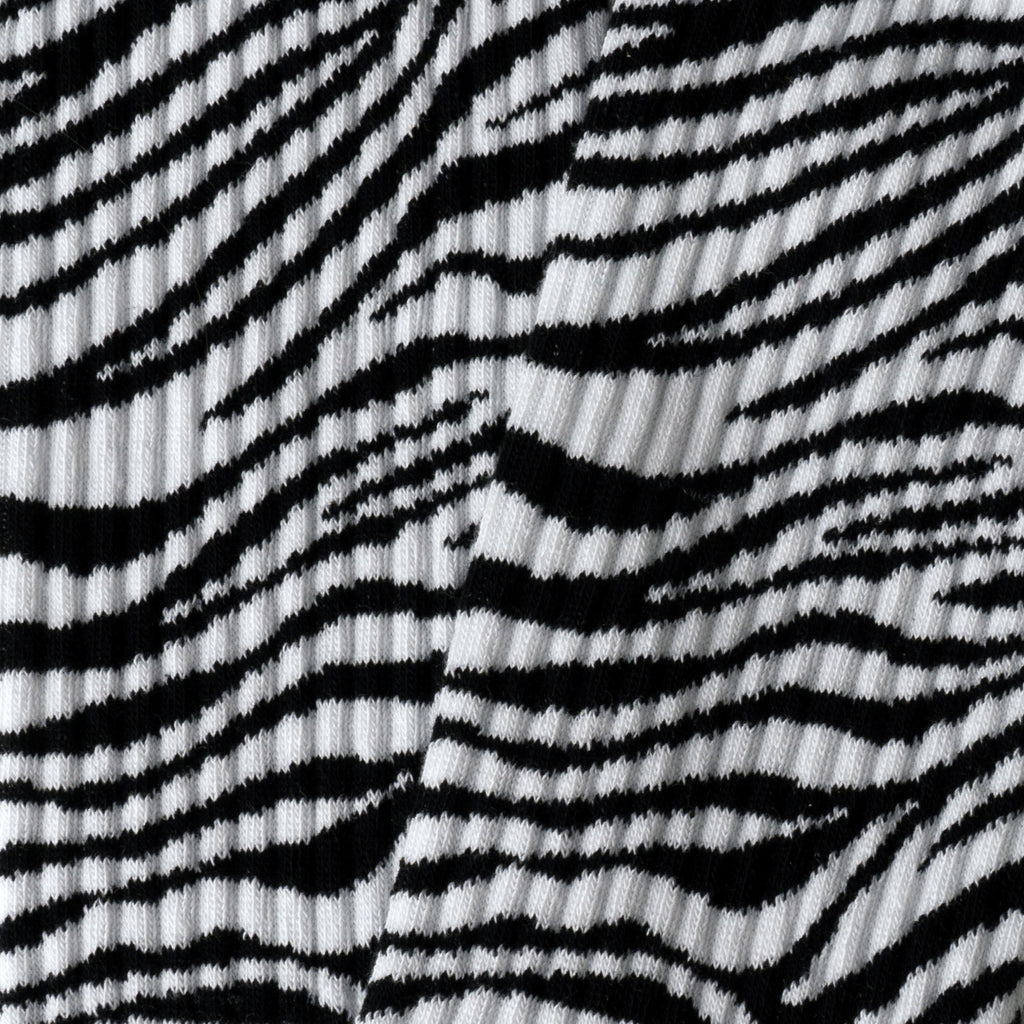 Athletic Zebra Print - White