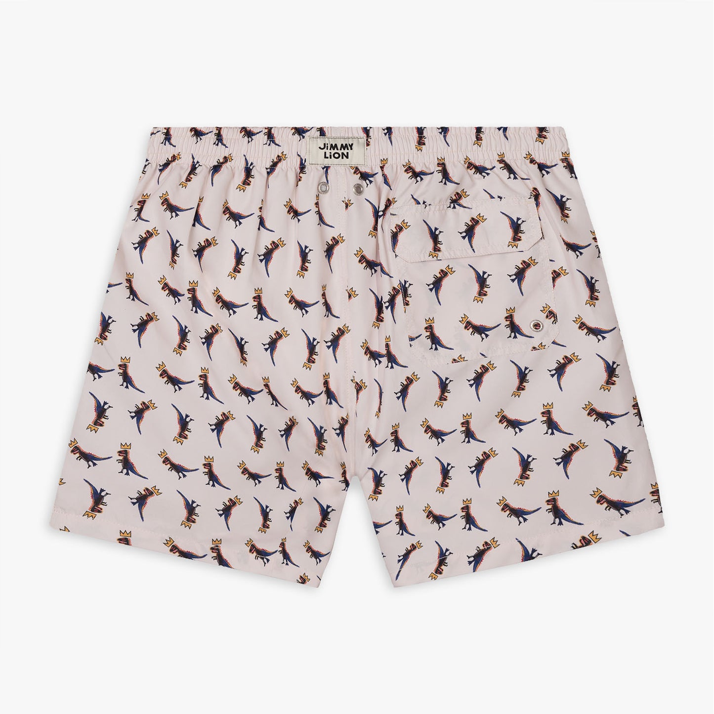 Basquiat Pez Dispenser Swim Shorts - Off White (1)