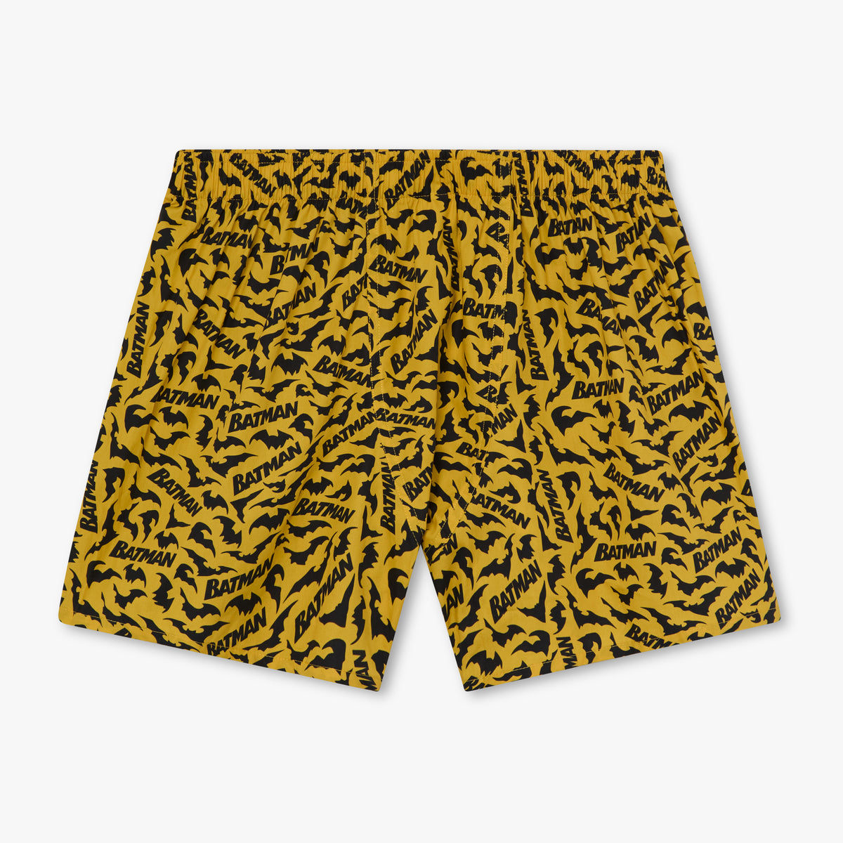 Batman Bats Boxer Shorts - Yellow