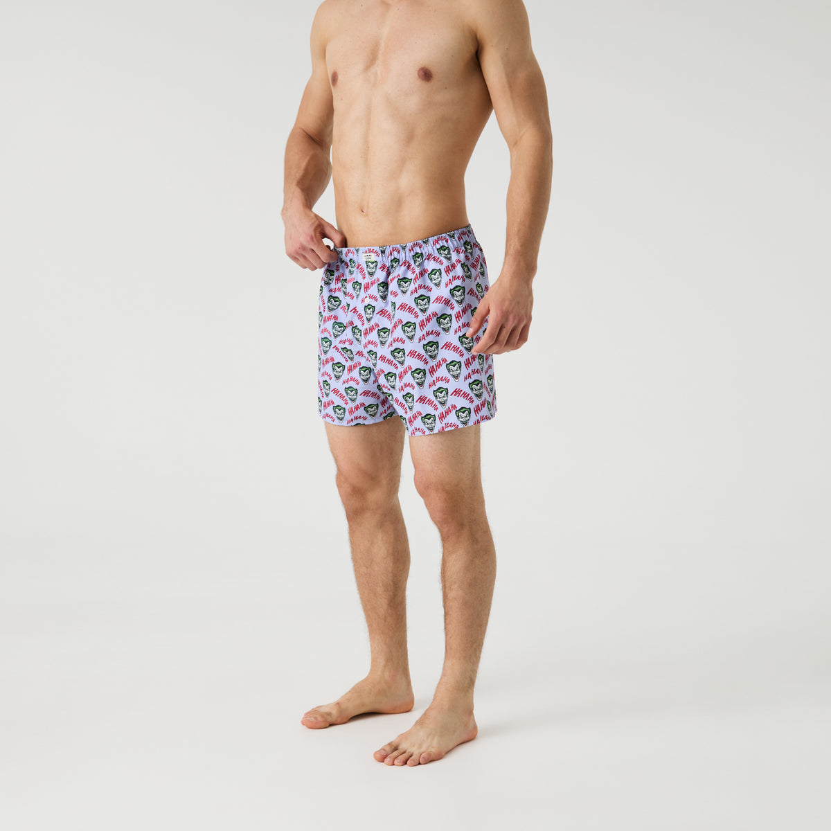 Batman Joker Boxer Shorts - Light Blue