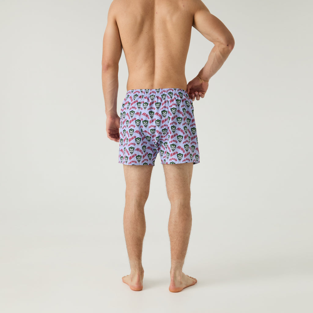 Batman Joker Boxer Shorts - Light Blue
