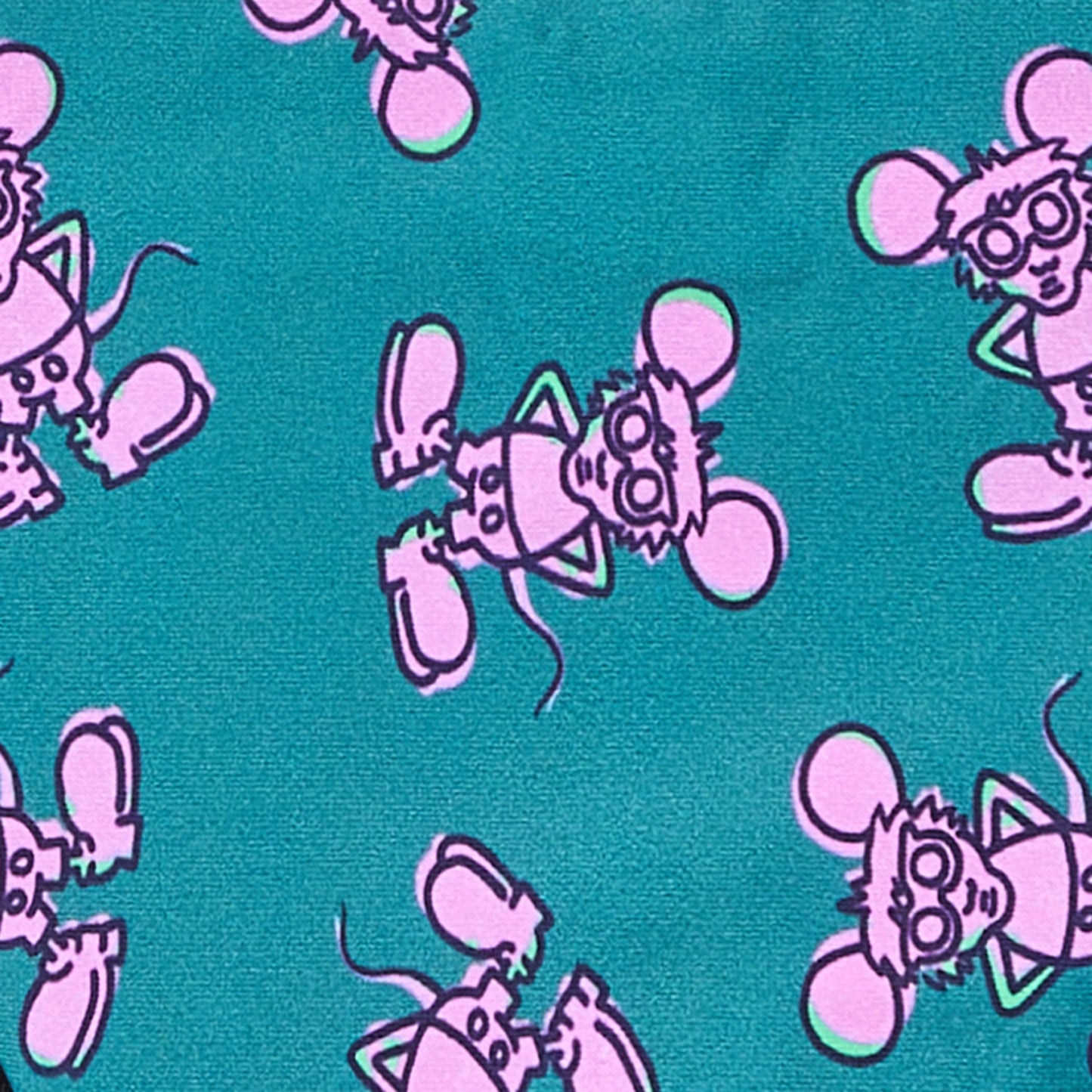 Andy Mouse Bikini Top - Green