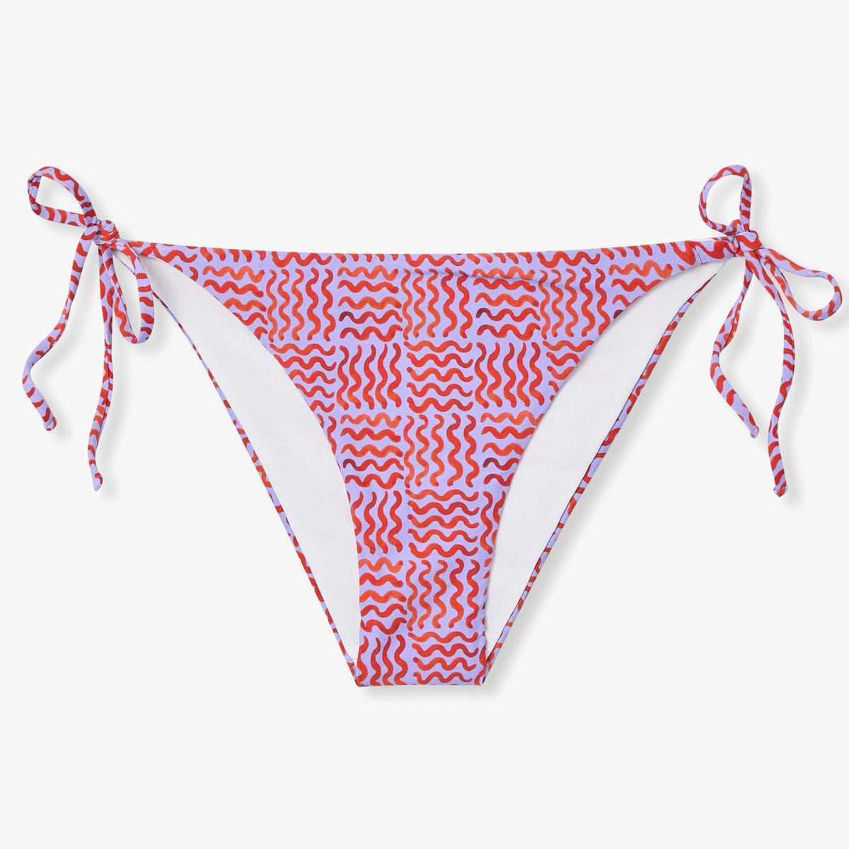 Waves Bikini Bottom - Violet