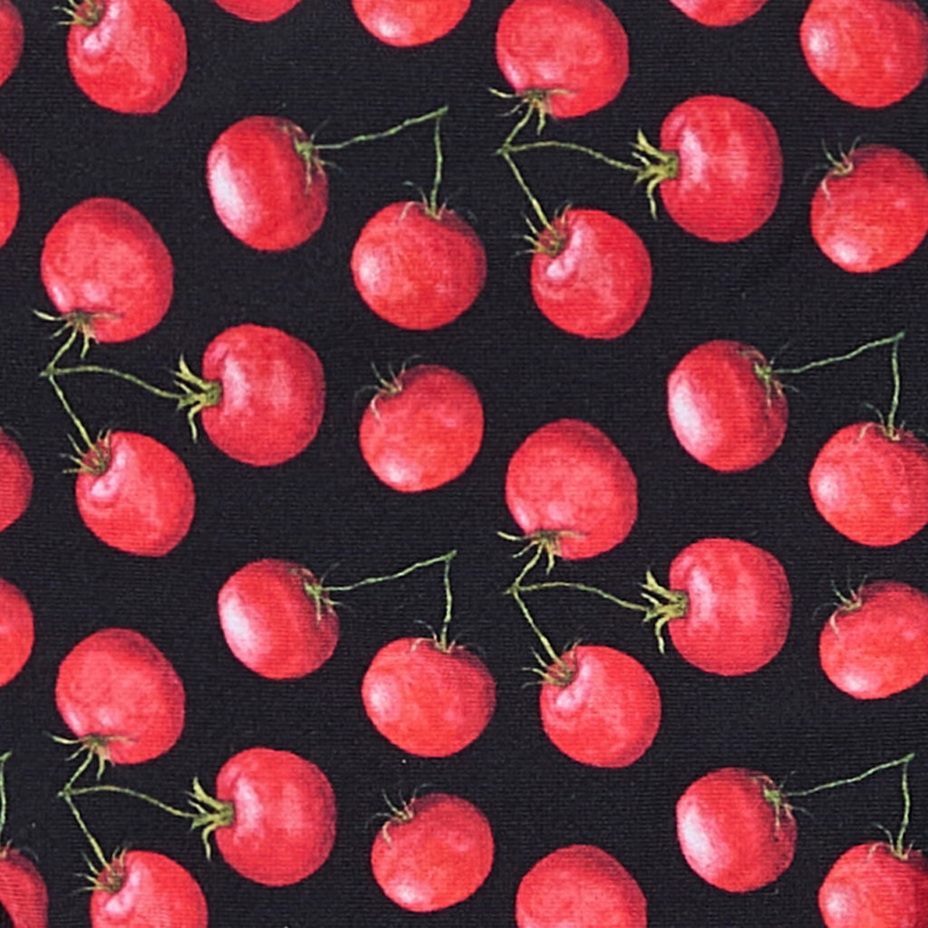 Tomatoes Bikini Bottom - Black and Red
