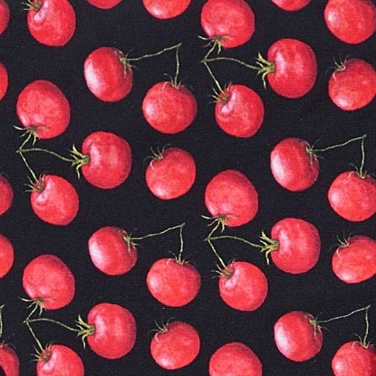 Tomatoes Bikini Bottom - Black and Red