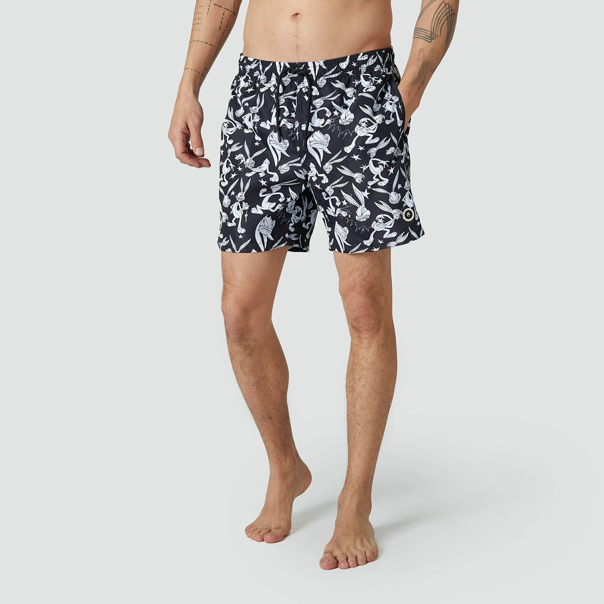 Bugs Bunny Swim Shorts - Black