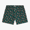 Dusk Fox Boxer Shorts - Green