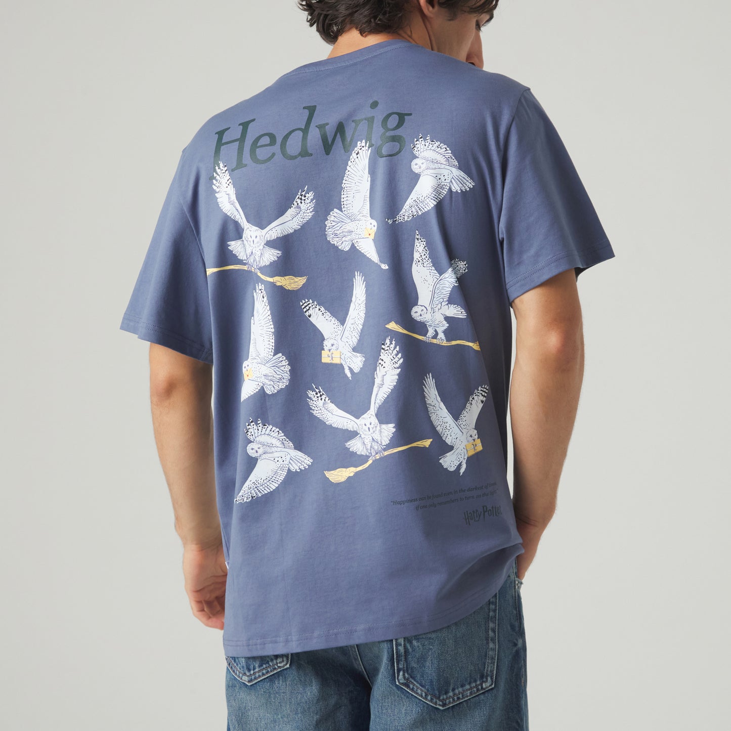 Harry Potter Hedwig Tee - Gray