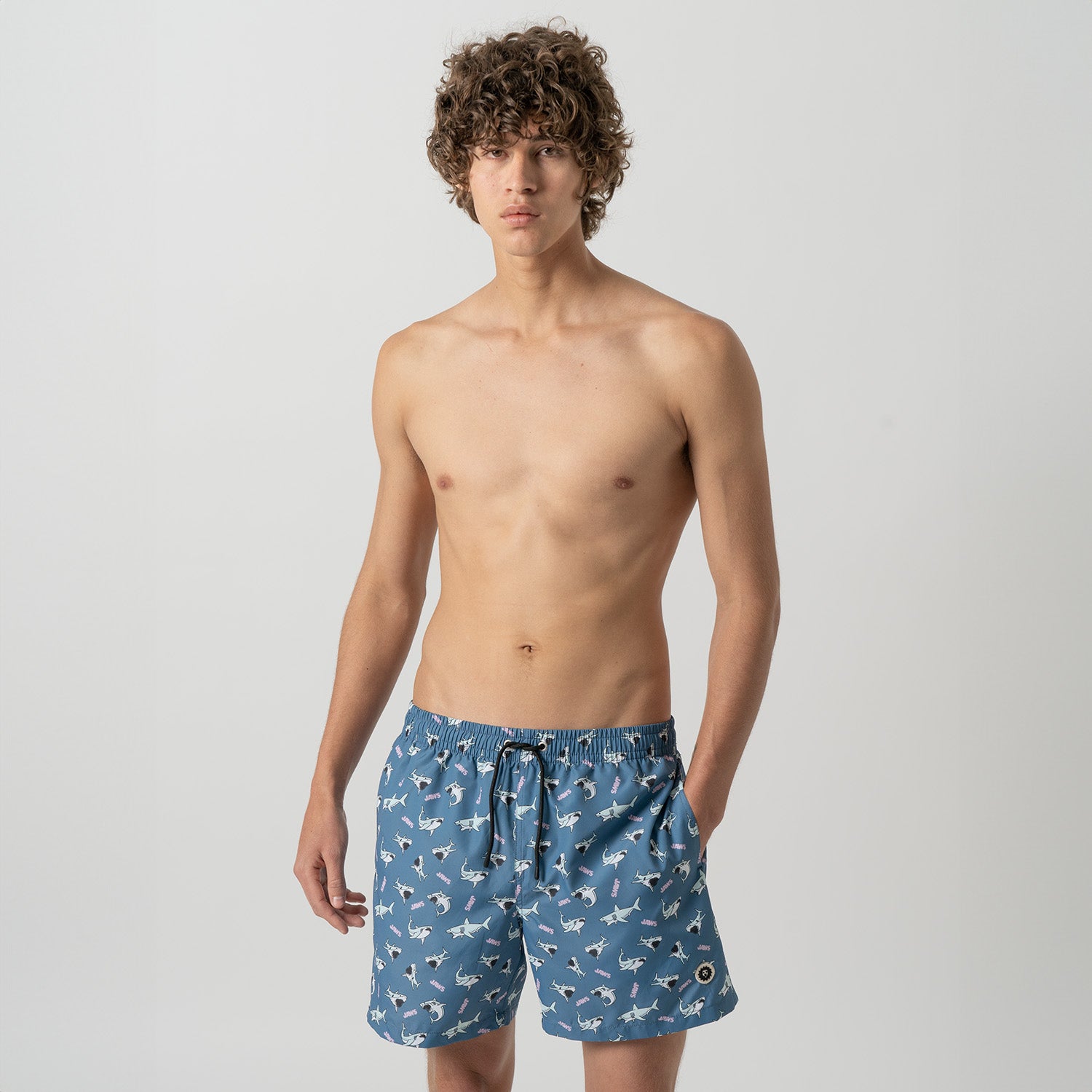 Jaws II Swim Shorts - Dark Blue (2)