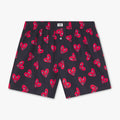 Keith Haring Heart Boxer Shorts - Black