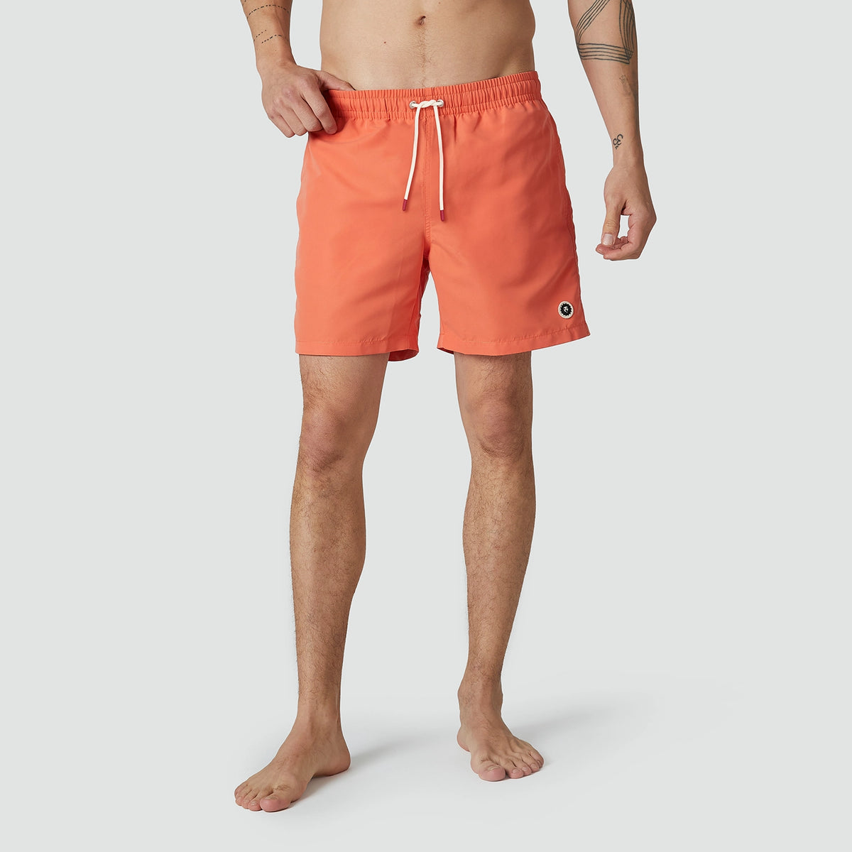 Lion Essentials Swim Shorts - Tiger Orange