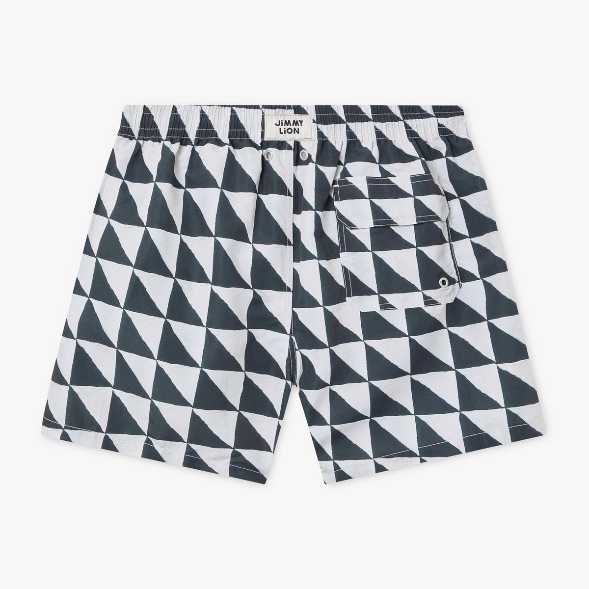 Mosaic Swim Shorts - Black