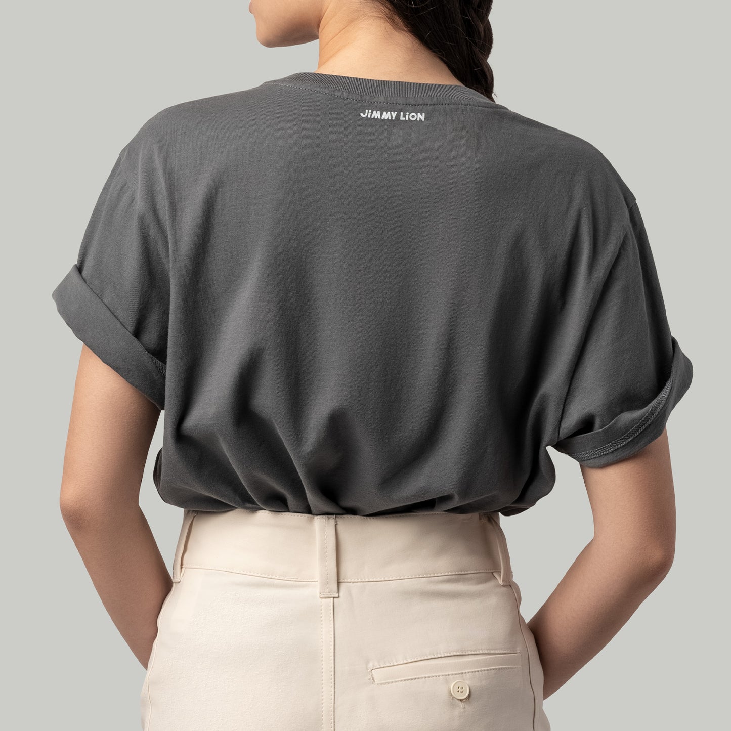 Lion Tee Essentials - Charcoal