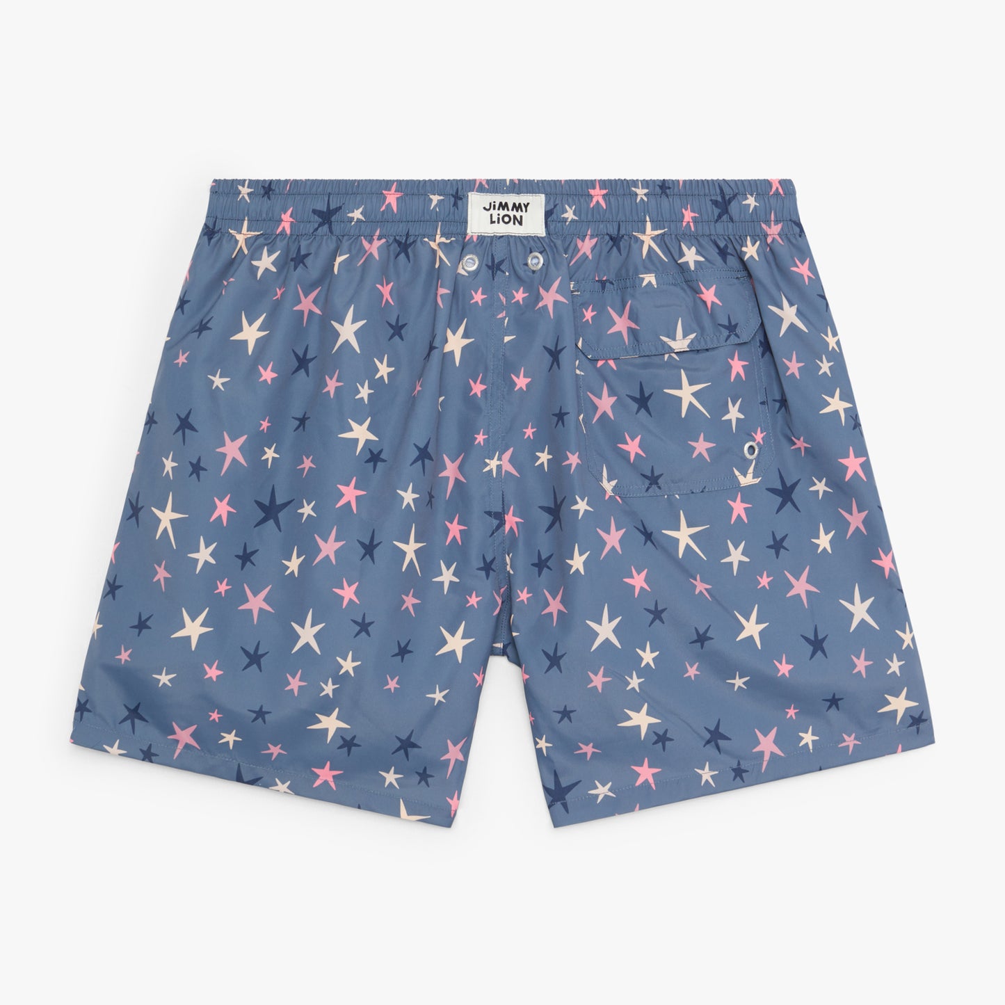 Stars Swim Shorts - Dark Blue (1)