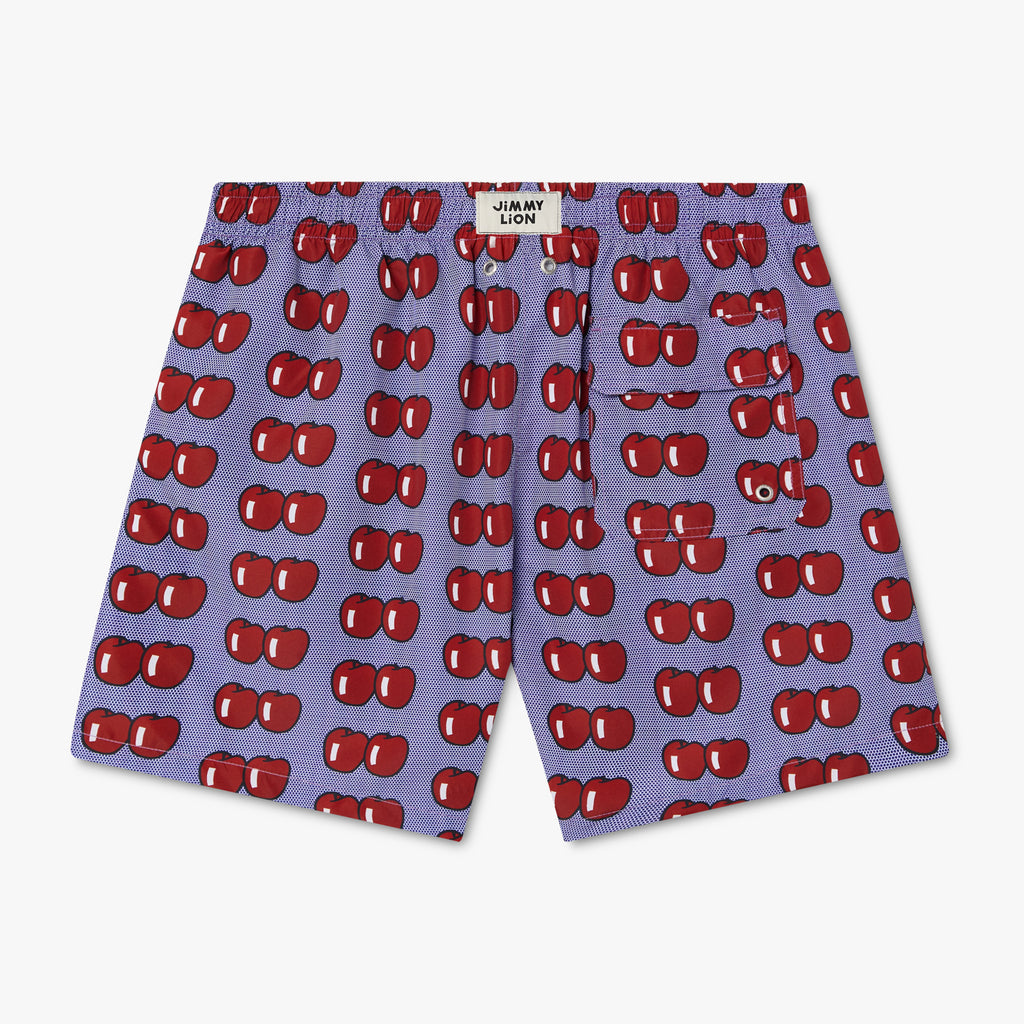 Roy Lichtenstein Two Apples Swim Shorts - Blue