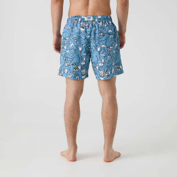 Tom and Jerry Swim Shorts - Blue