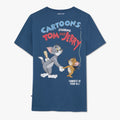 Tom and Jerry Cartoons Tee - Blue Navy