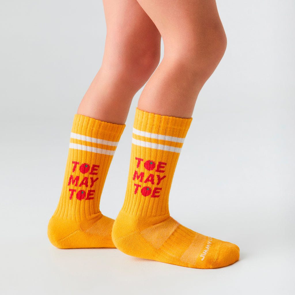 Kids Athletic Toe-May-Toe - Mustard (1)