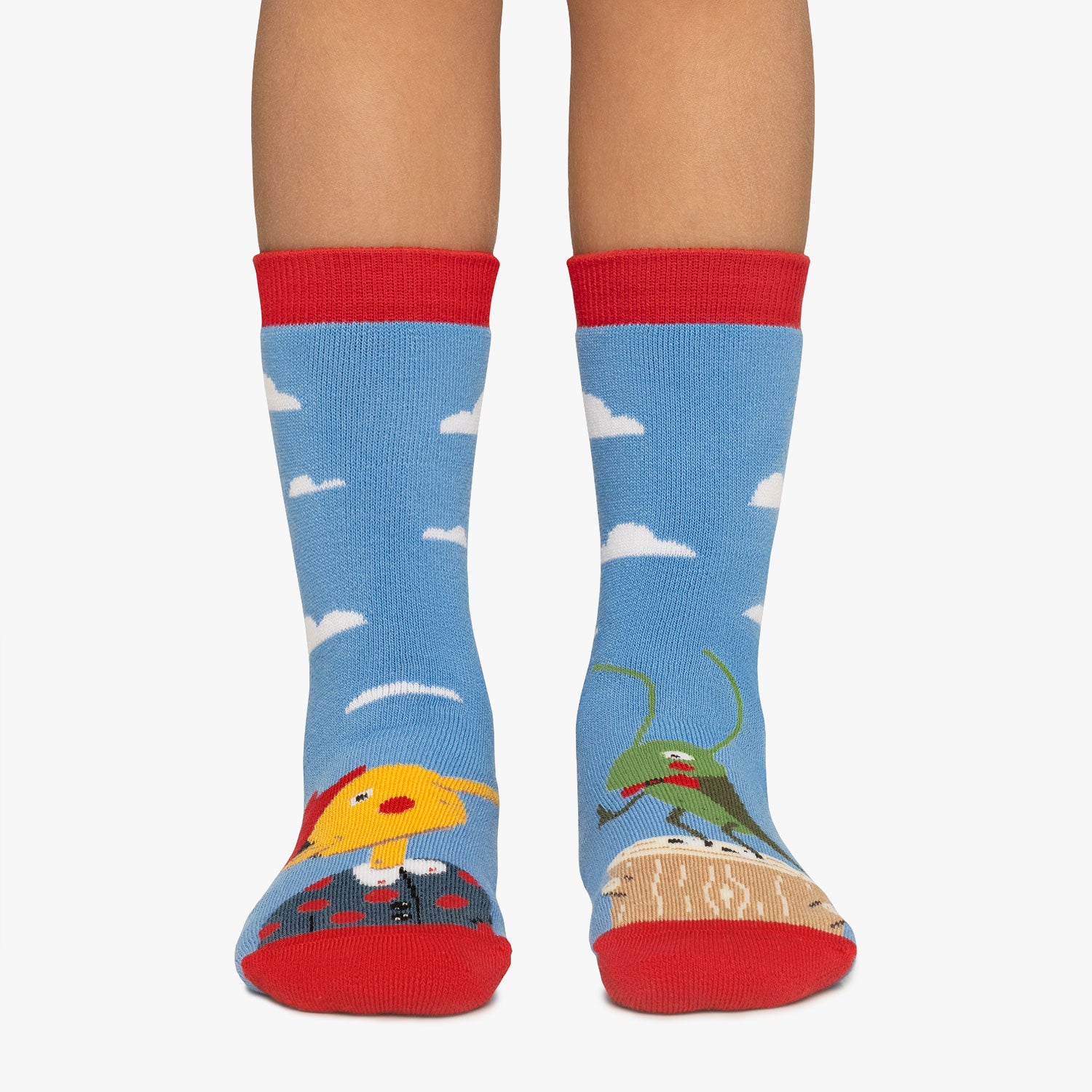 5 Paia Calzini Antiscivolo Bambini - Calze Cotone Con Grips Per 0-7 Anni - Foto 5