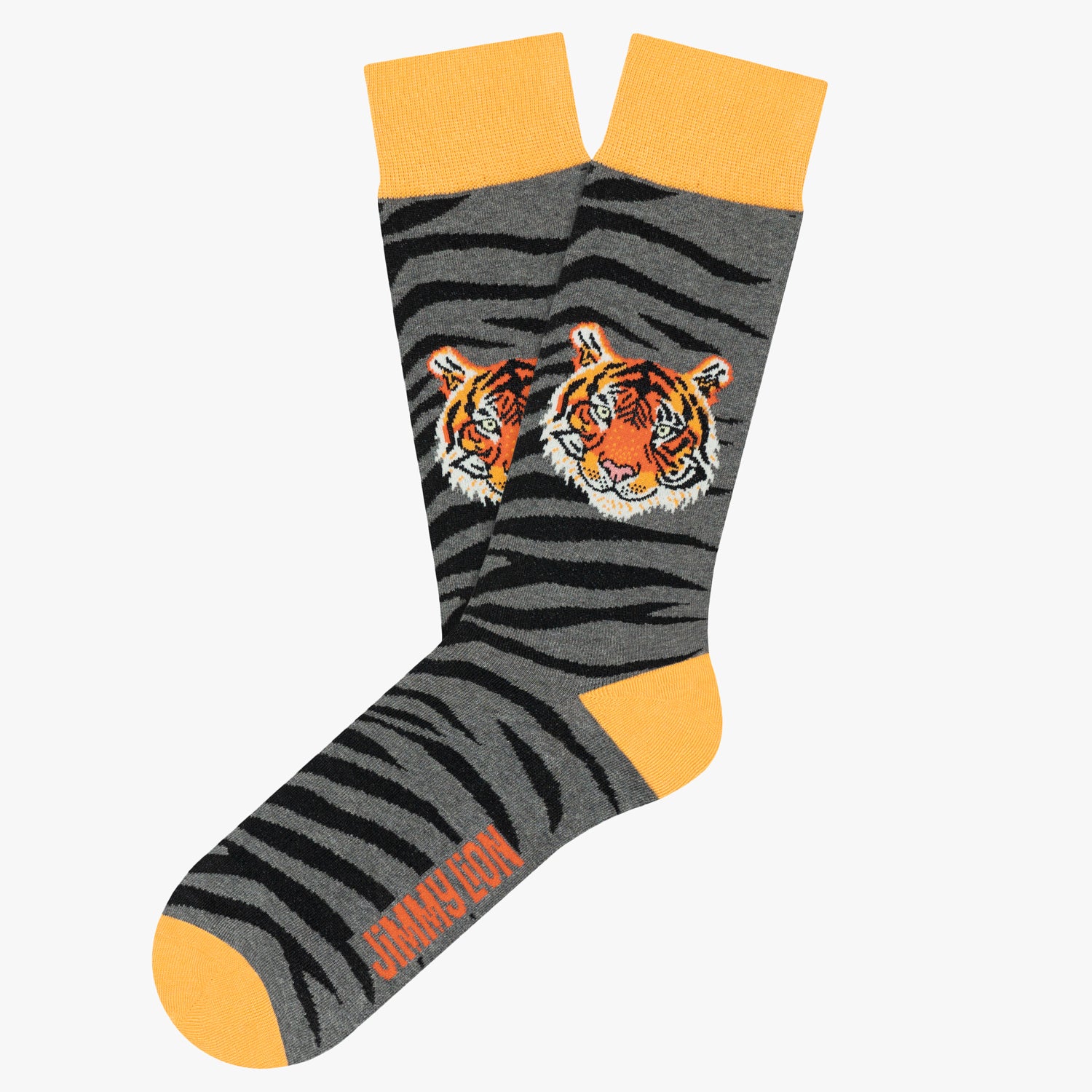 Tiger Head - Grey