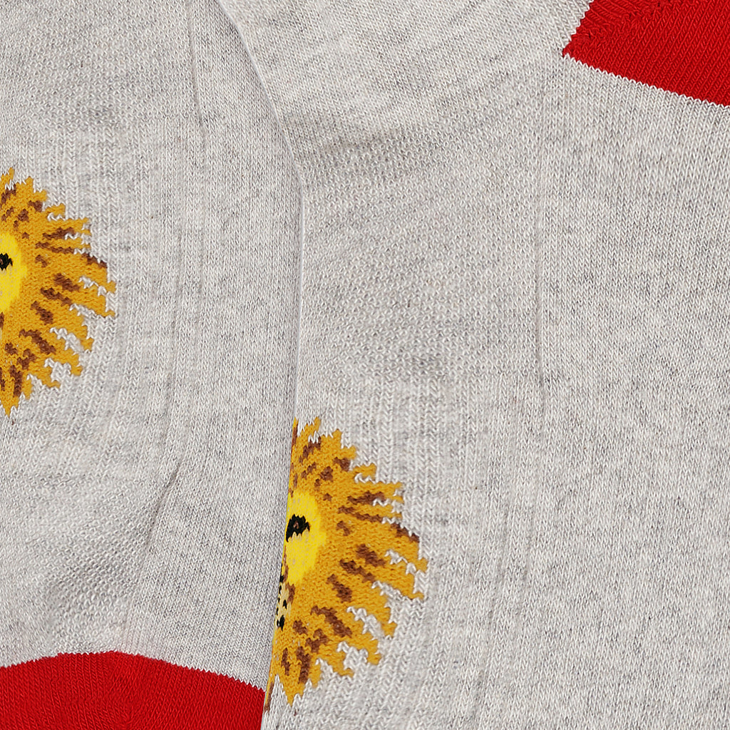 Ankle Athletic Lion - Grey (3)