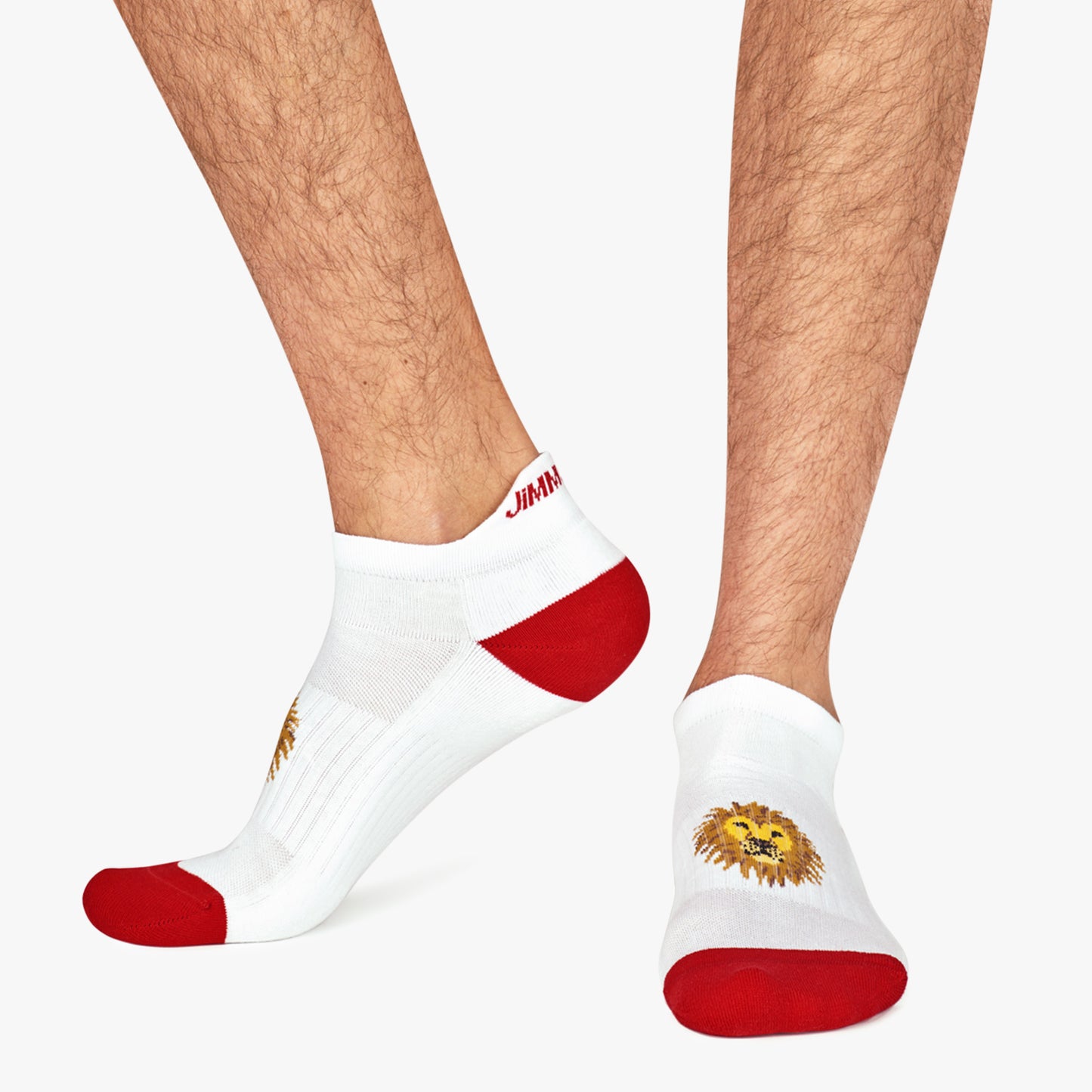 Ankle Athletic Lion - White (1)