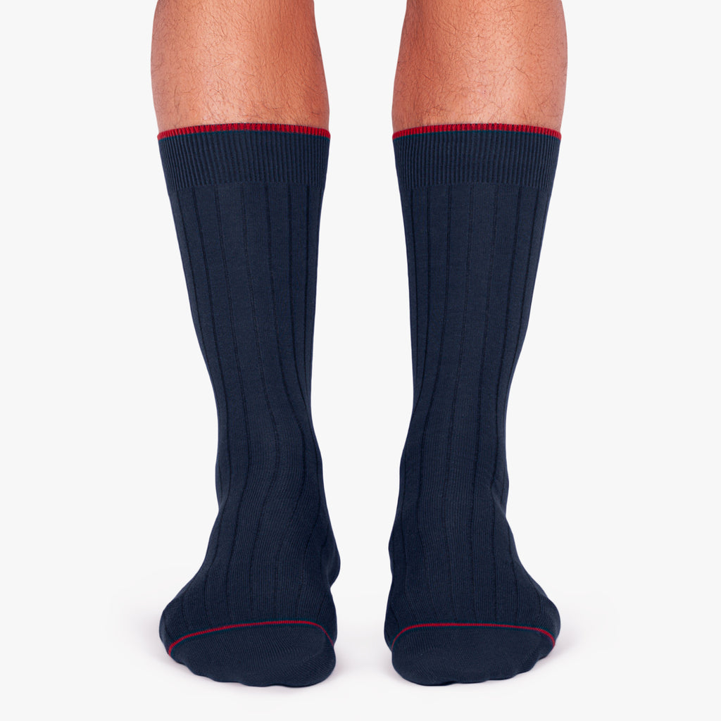 Ribbed - Navy (1)